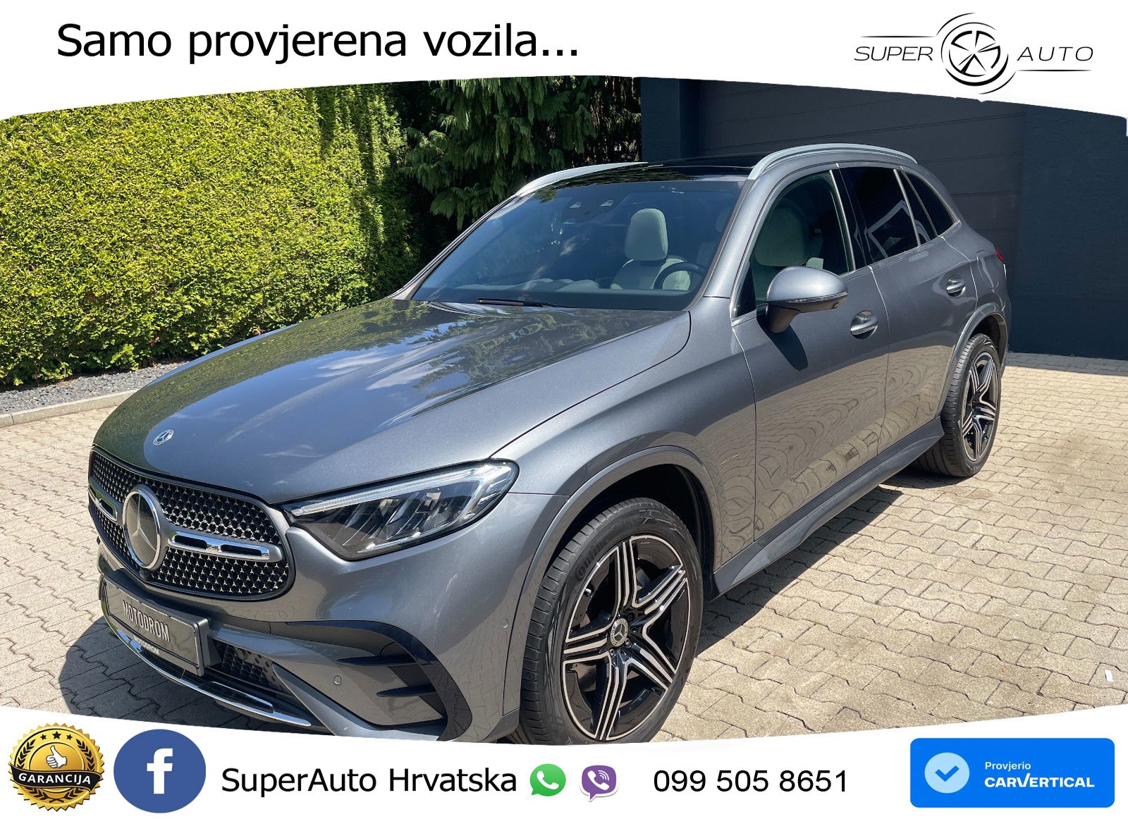 Mercedes GLC 300e (313 KS) 4MATIC 9G-TRONIC AMG ZRAČNI+ACC+GR SJED+360+PANO