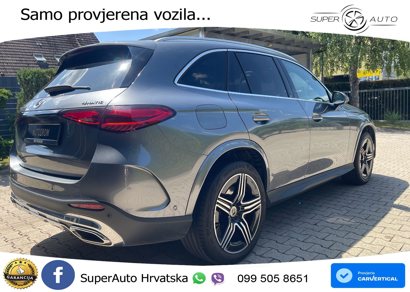 Mercedes GLC 300e (313 KS) 4MATIC 9G-TRONIC AMG ZRAČNI+ACC+GR SJED+360+PANO