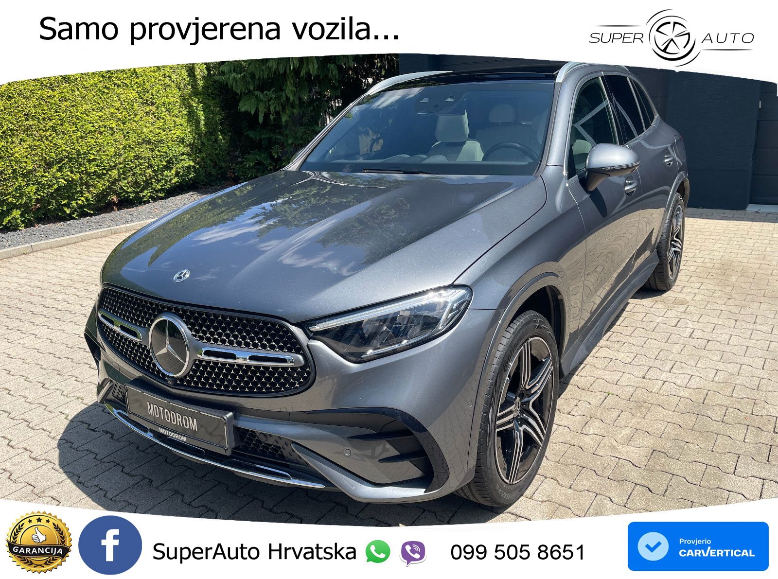 Mercedes GLC 300e (313 KS) 4MATIC 9G-TRONIC AMG ZRAČNI+ACC+GR SJED+360+PANO