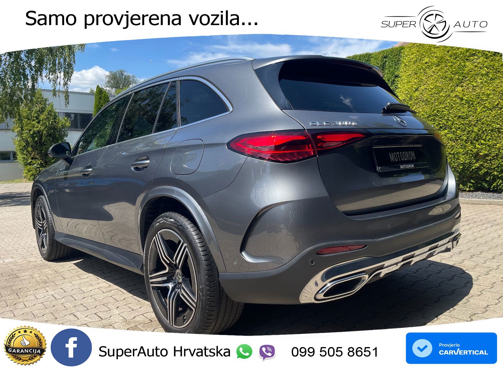 Mercedes GLC 300e (313 KS) 4MATIC 9G-TRONIC AMG ZRAČNI+ACC+GR SJED+360+PANO