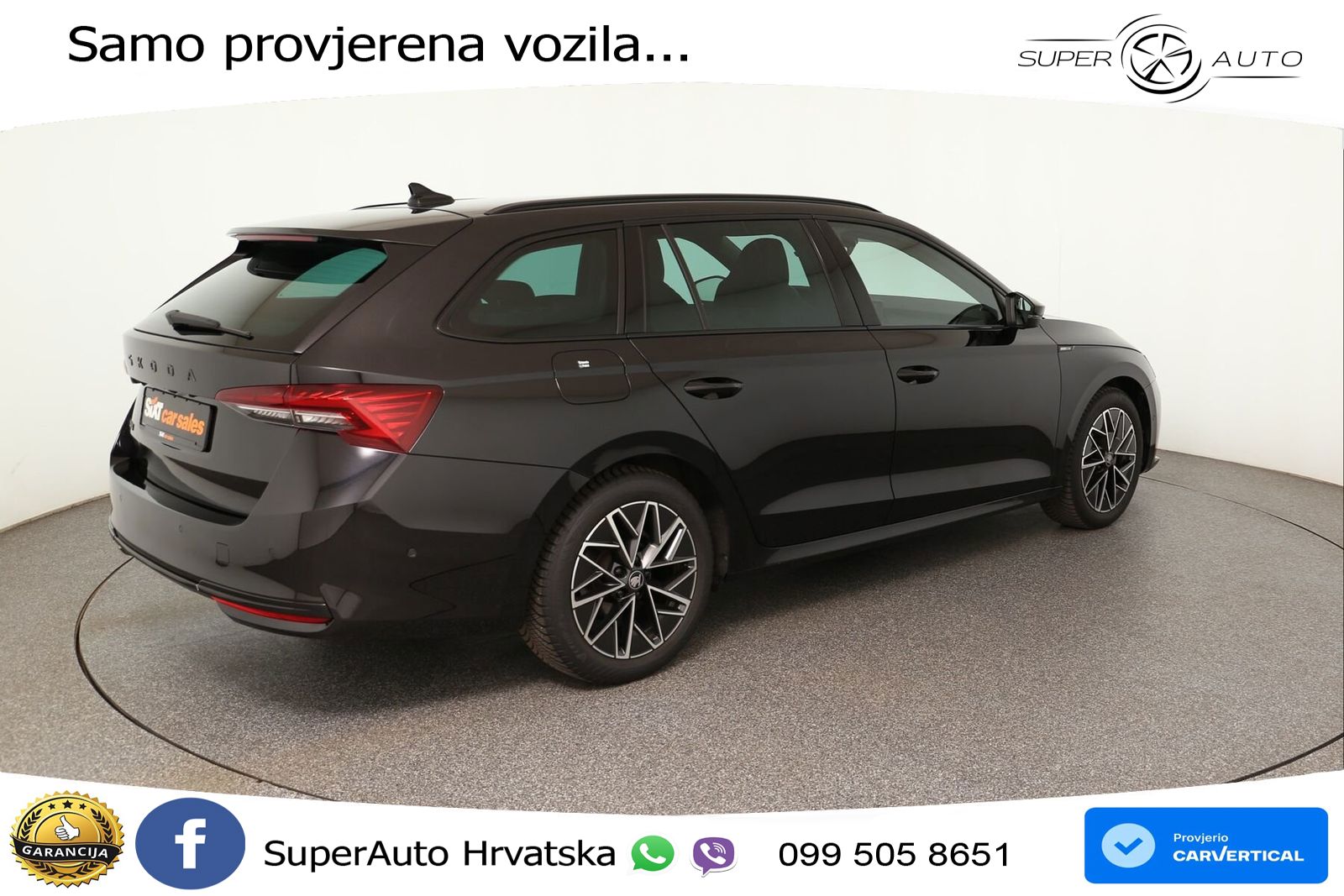 Škoda Octavia Combi 1.5 TSI (150 KS) DSG SportLine LED+GR SJED+ACC