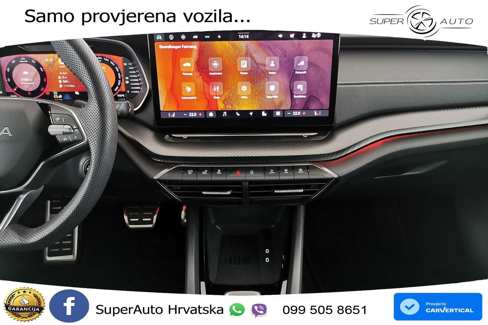 Škoda Octavia Combi 1.5 TSI (150 KS) DSG SportLine LED+GR SJED+ACC