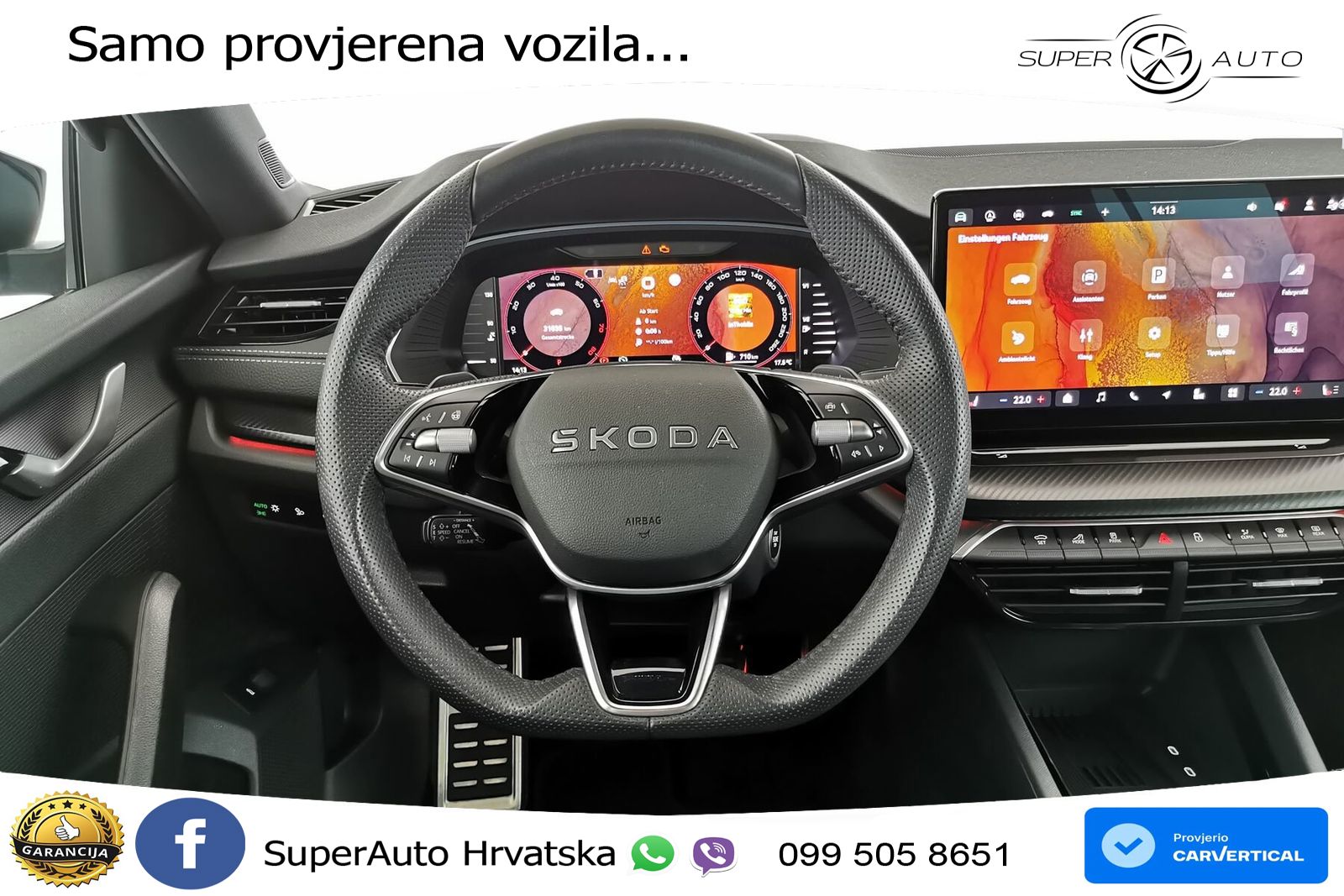 Škoda Octavia Combi 1.5 TSI (150 KS) DSG SportLine LED+GR SJED+ACC
