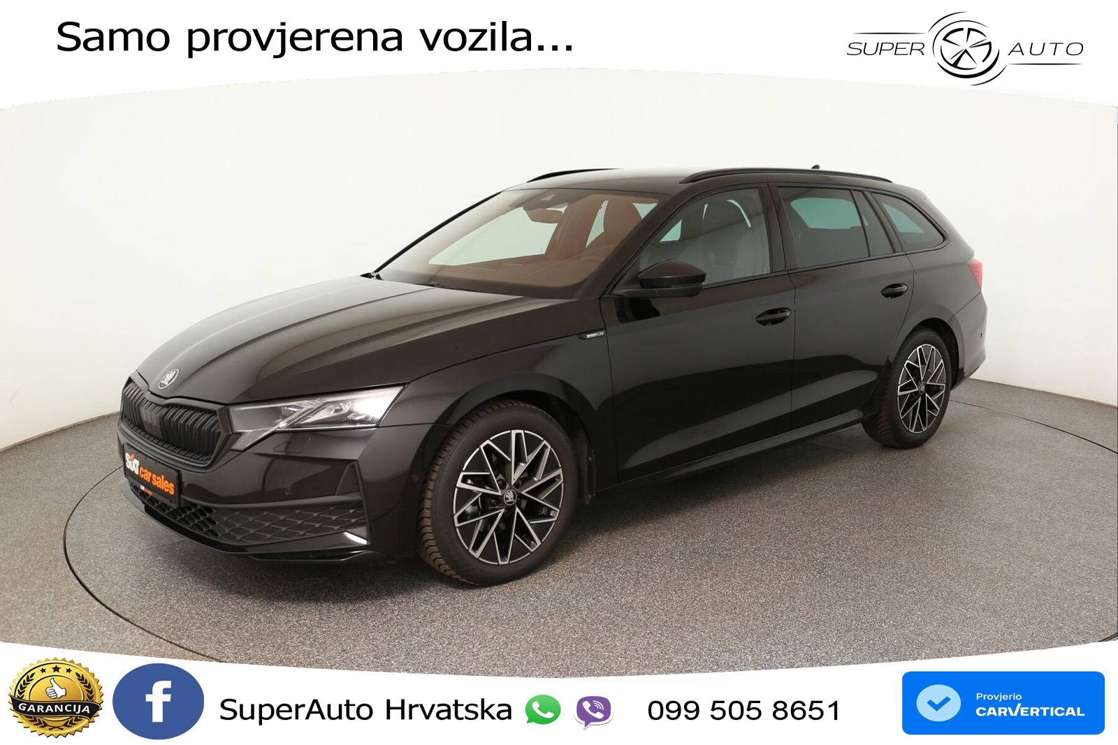 Škoda Octavia Combi 1.5 TSI (150 KS) DSG SportLine LED+GR SJED+ACC