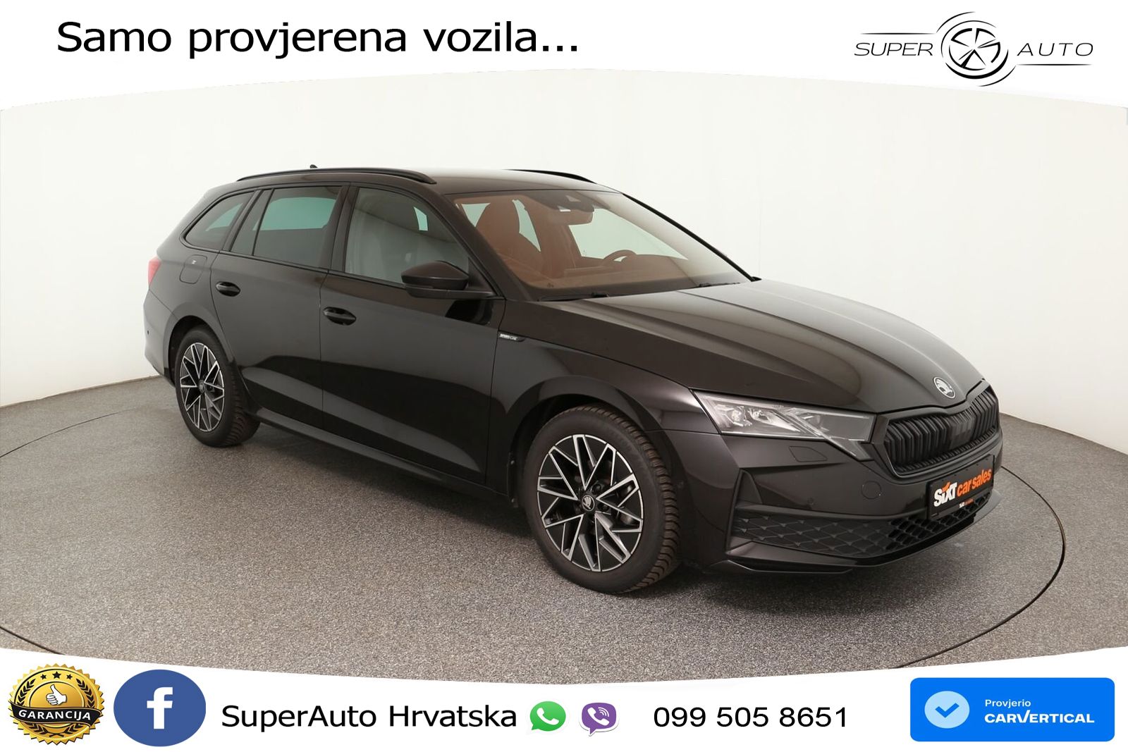 Škoda Octavia Combi 1.5 TSI (150 KS) DSG SportLine LED+GR SJED+ACC