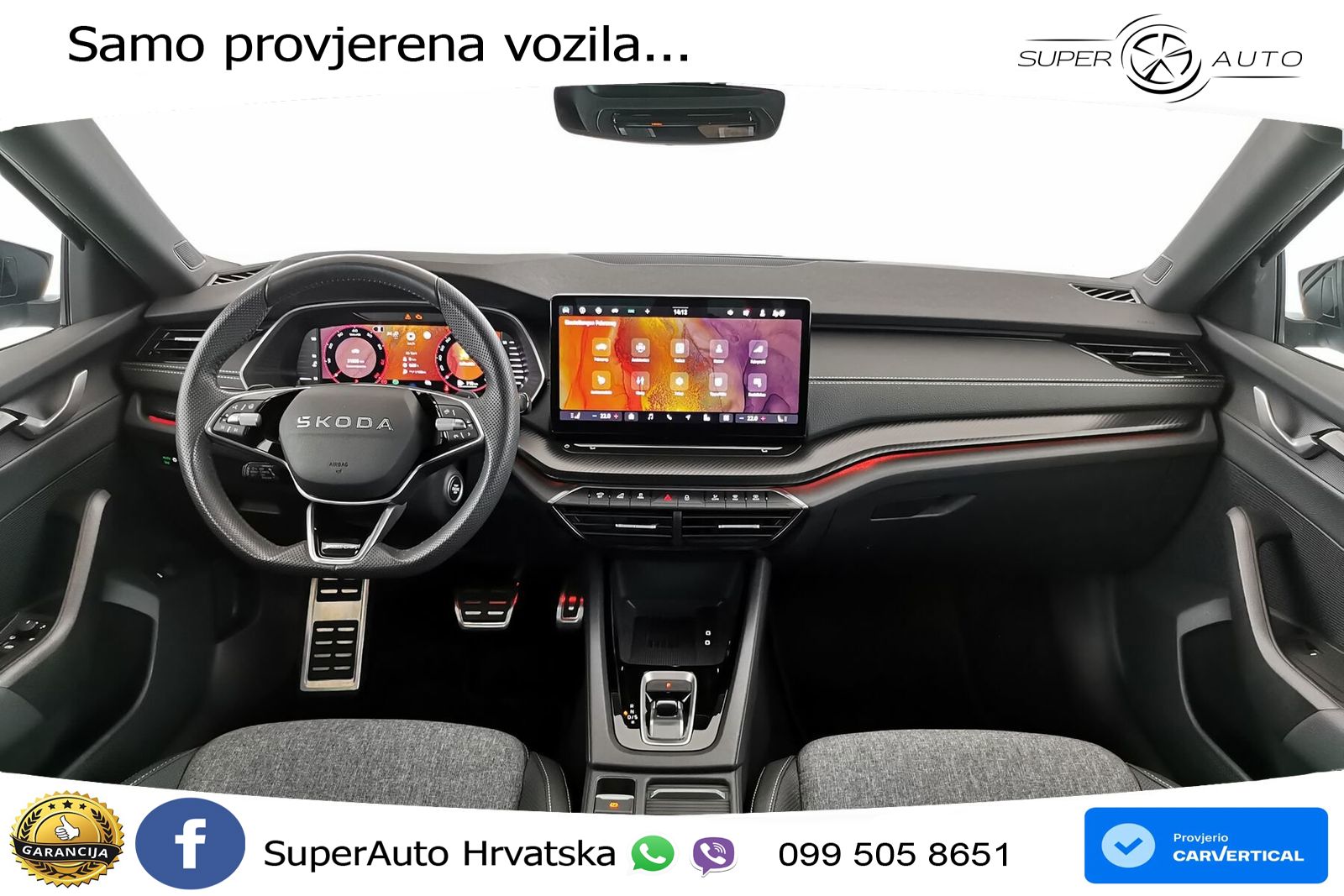 Škoda Octavia Combi 1.5 TSI (150 KS) DSG SportLine LED+GR SJED+ACC