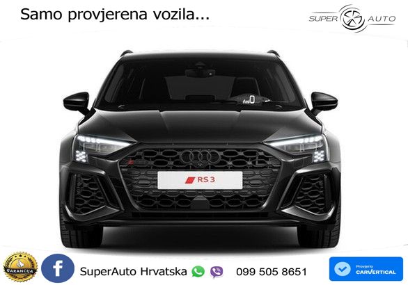 Audi RS3 Sedan 2.5 TFSI (400 KS) quattro S tronic LED+GR SJED+ACC