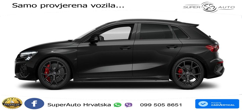 Audi RS3 Sedan 2.5 TFSI (400 KS) quattro S tronic LED+GR SJED+ACC