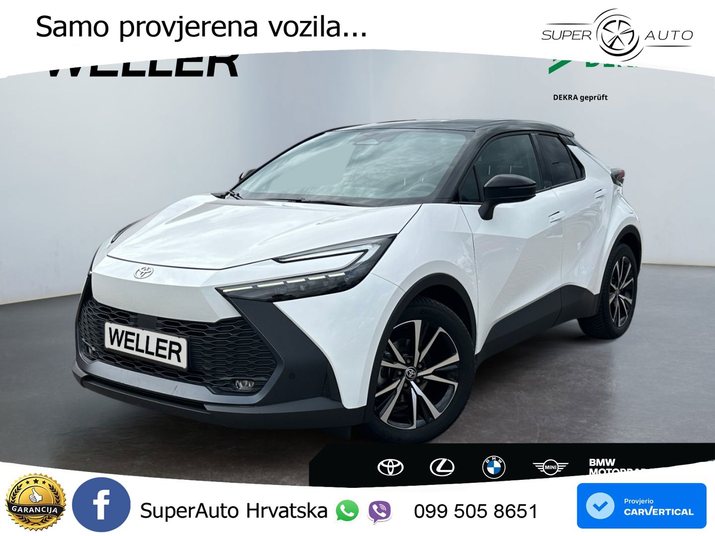 Toyota C-HR 1.8 (140 KS) Hybrid e-CVT Team D LED+GR SJED+ACC