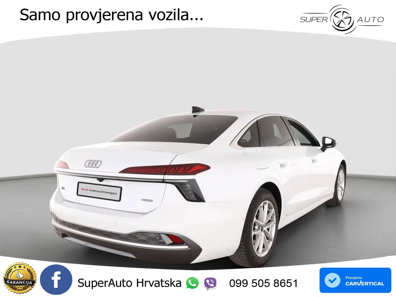 Audi A6 2.0 TDI (204 KS) quattro S tronic S line LED+GR SJED+ACC