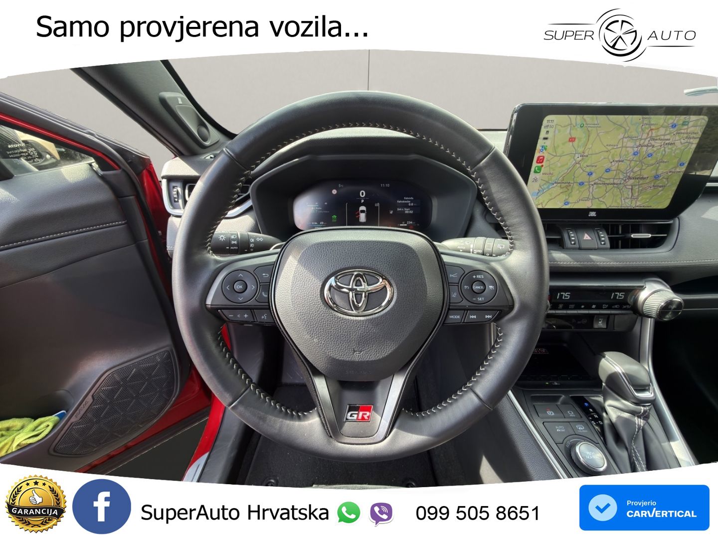 Toyota RAV4 2.5 (306 KS) Hybrid AWD-i eCVT GR Sport LED+GR SJED+ACC