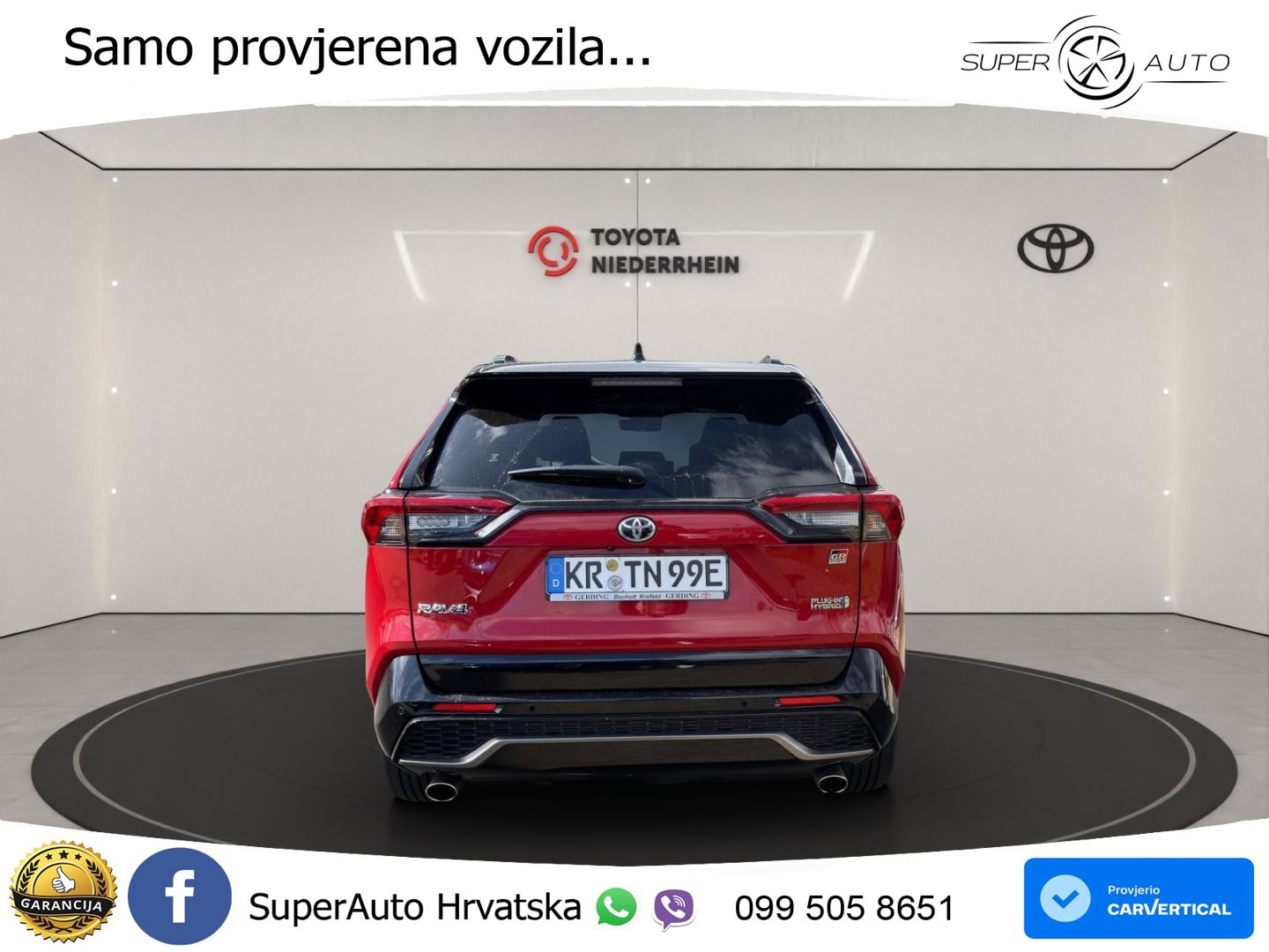 Toyota RAV4 2.5 (306 KS) Hybrid AWD-i eCVT GR Sport LED+GR SJED+ACC