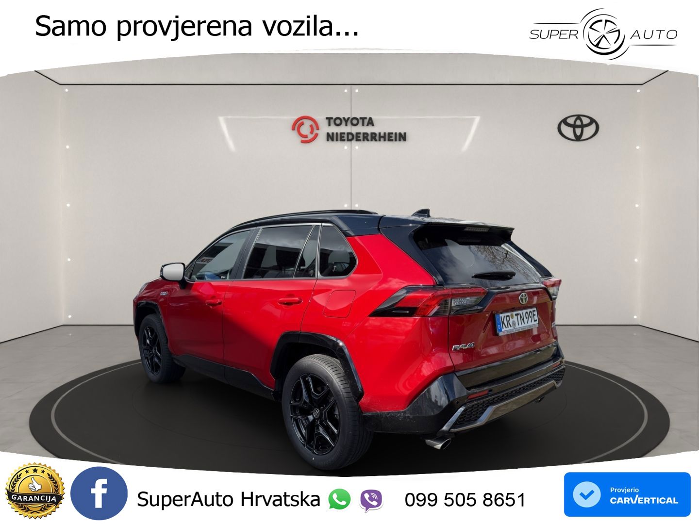 Toyota RAV4 2.5 (306 KS) Hybrid AWD-i eCVT GR Sport LED+GR SJED+ACC