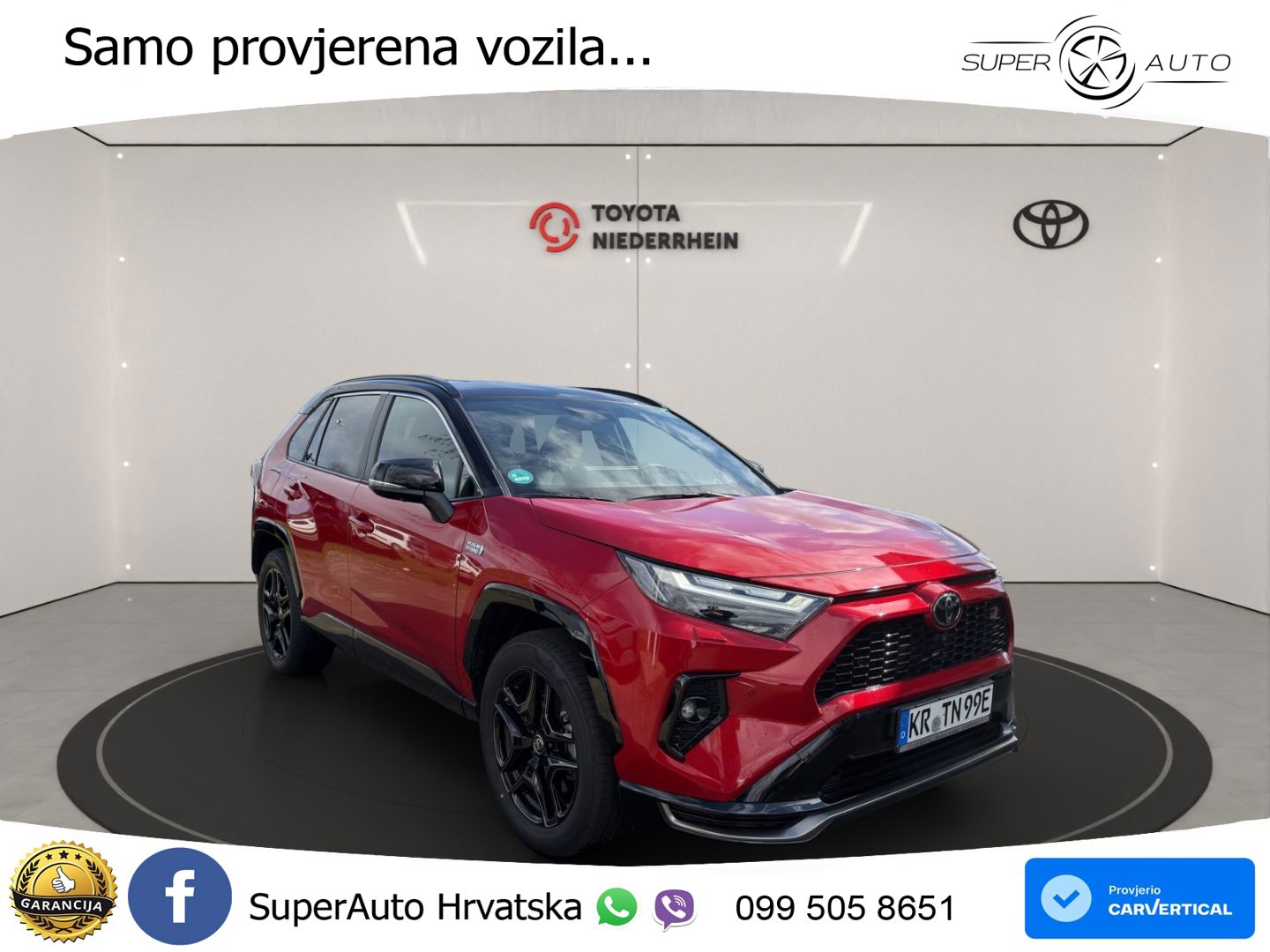 Toyota RAV4 2.5 (306 KS) Hybrid AWD-i eCVT GR Sport LED+GR SJED+ACC