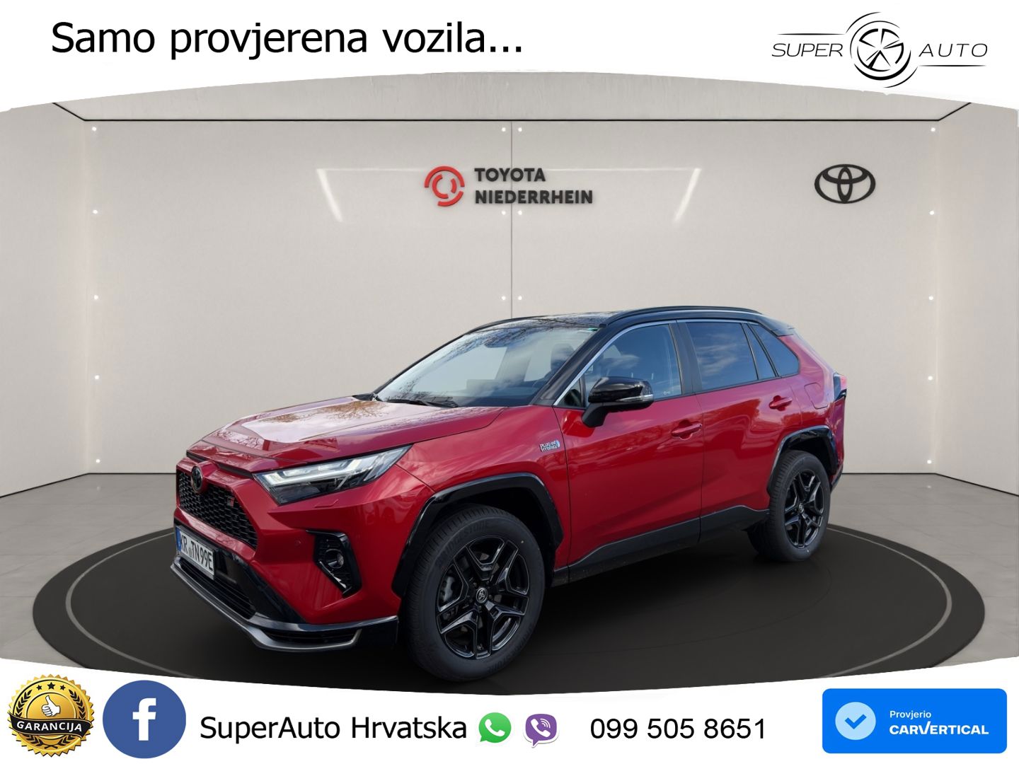 Toyota RAV4 2.5 (306 KS) Hybrid AWD-i eCVT GR Sport LED+GR SJED+ACC