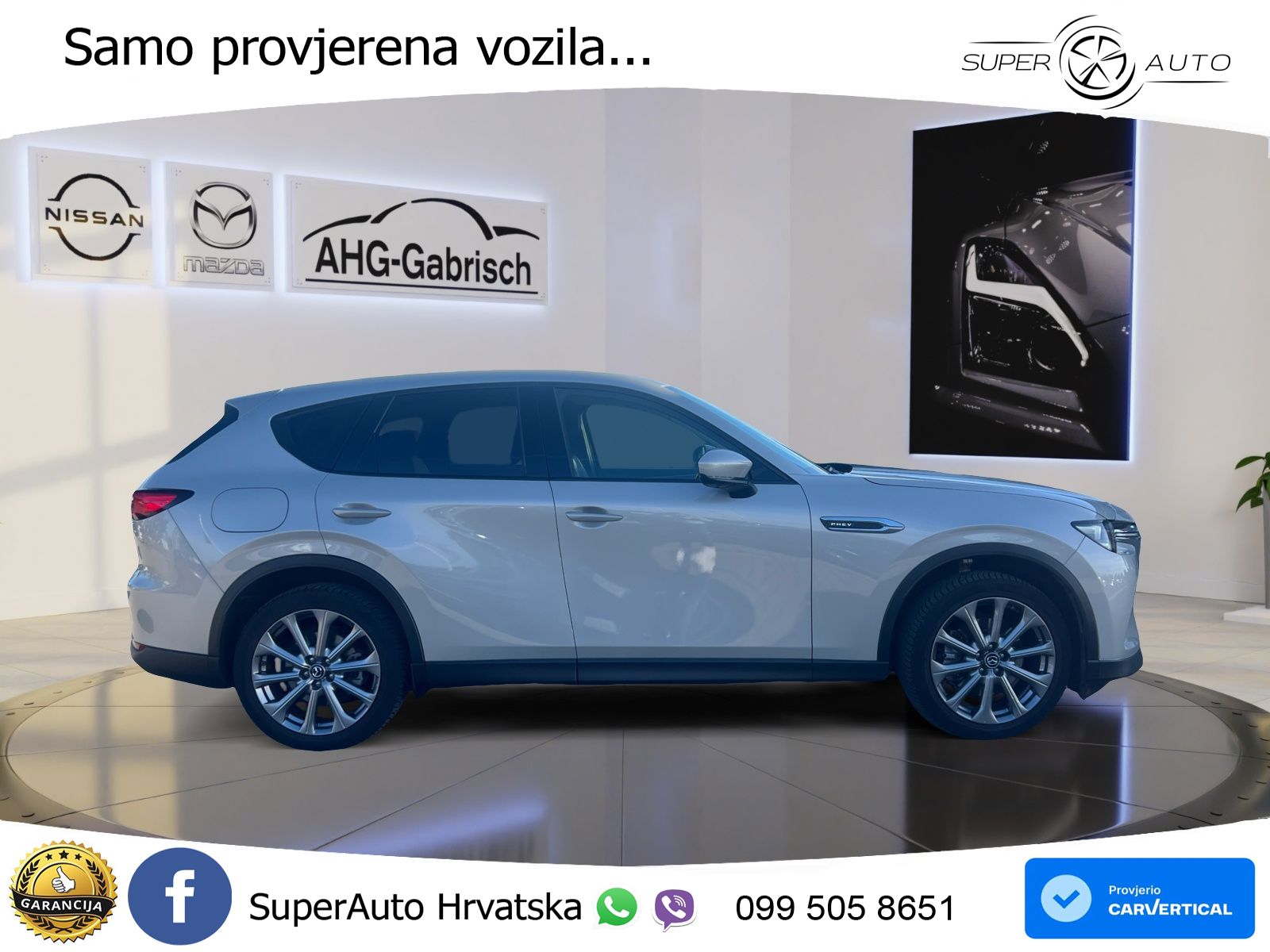 Mazda CX-60 2.5 e-Skyactiv (328 KS) AWD Automatic LED+GR SJED+ACC