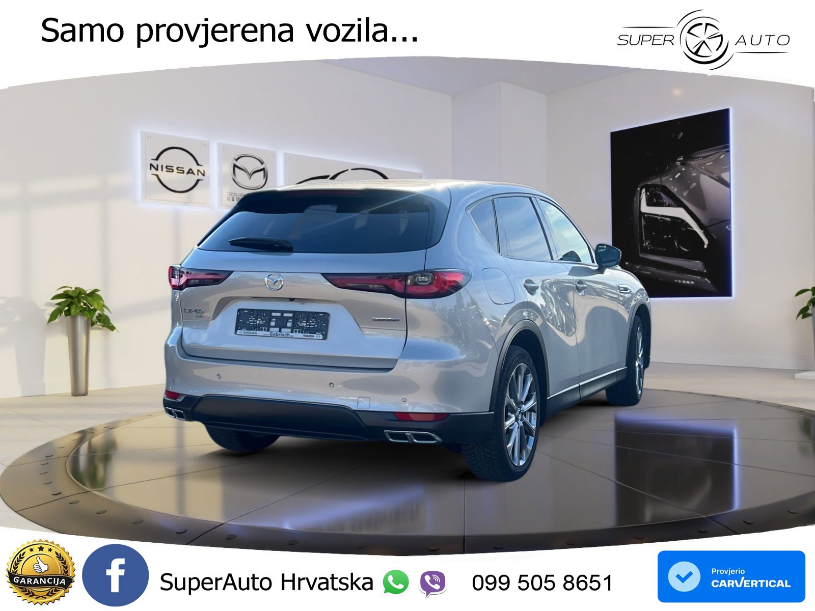 Mazda CX-60 2.5 e-Skyactiv (328 KS) AWD Automatic LED+GR SJED+ACC