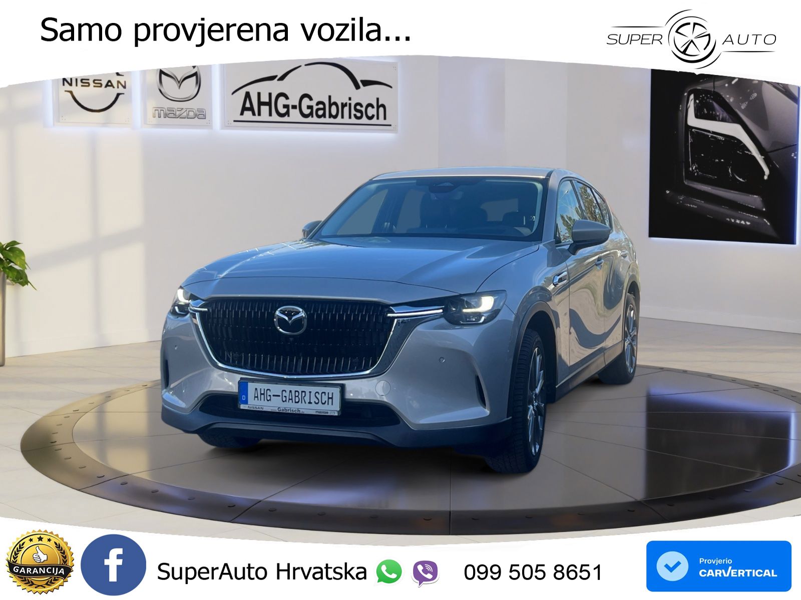 Mazda CX-60 2.5 e-Skyactiv (328 KS) AWD Automatic LED+GR SJED+ACC