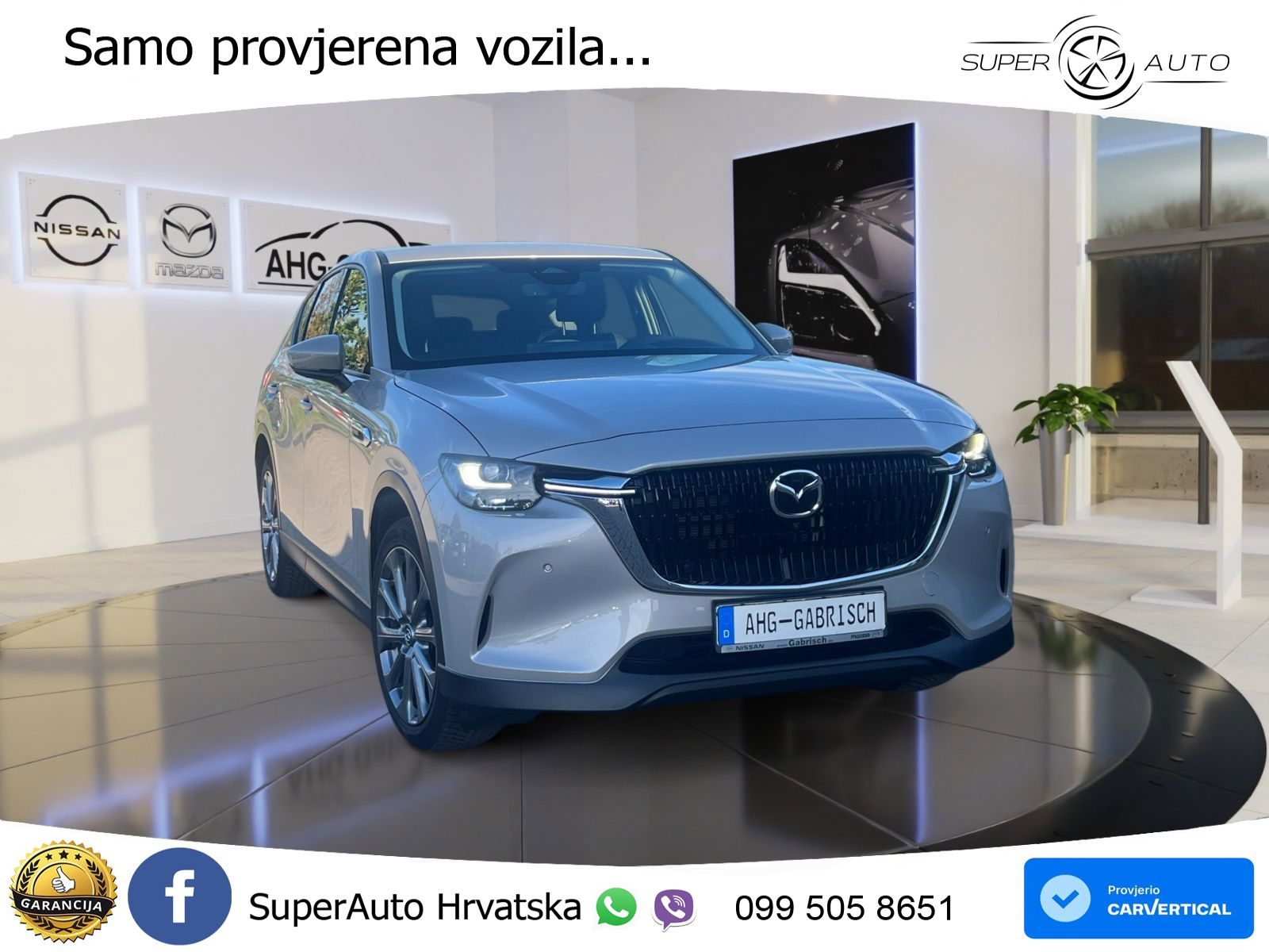 Mazda CX-60 2.5 e-Skyactiv (328 KS) AWD Automatic LED+GR SJED+ACC