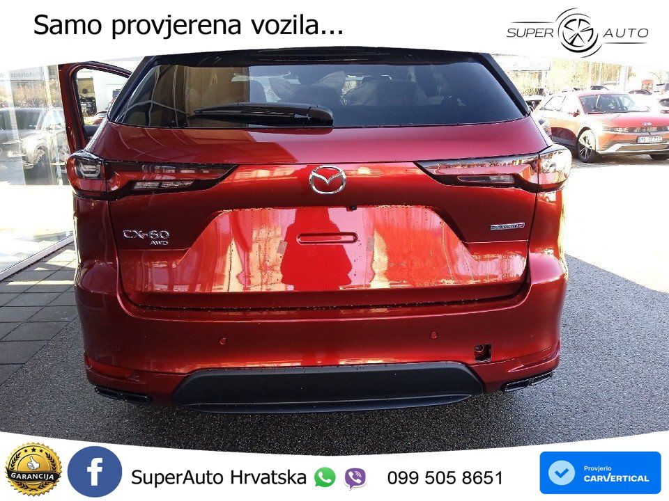 Mazda CX-60 3.3 e-Skyactiv D (254 KS) AWD Automatic MATRIX+GR SJED+KAM