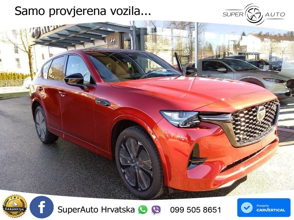 Mazda CX-60 3.3 e-Skyactiv D (254 KS) AWD Automatic MATRIX+GR SJED+KAM