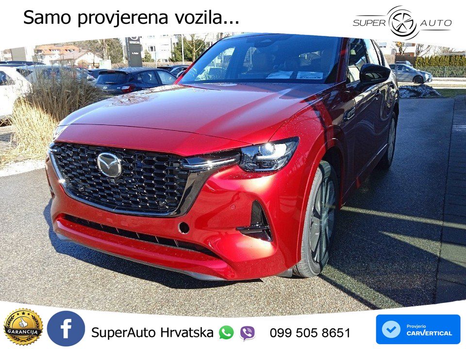 Mazda CX-60 3.3 e-Skyactiv D (254 KS) AWD Automatic MATRIX+GR SJED+KAM