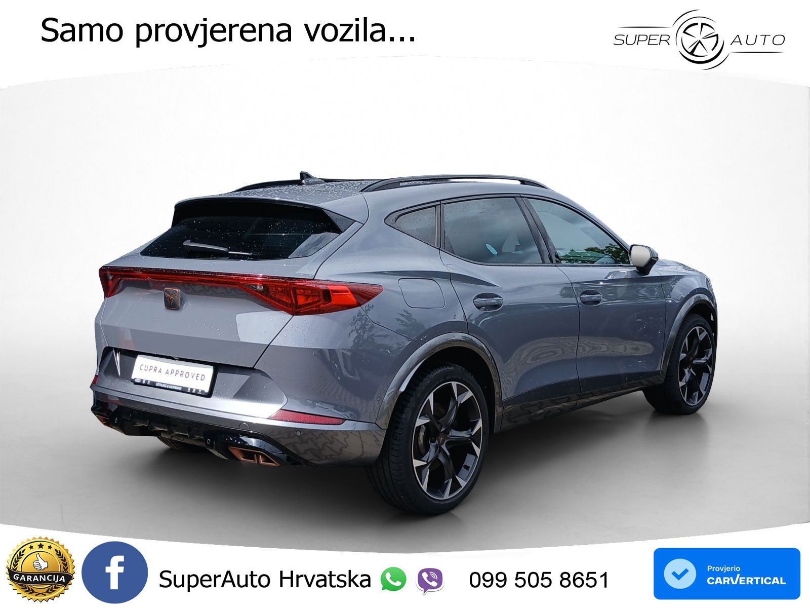 Cupra Formentor 1.4 TSI (245 KS) e-Hybrid DSG VZ LED+GR SJED+ACC