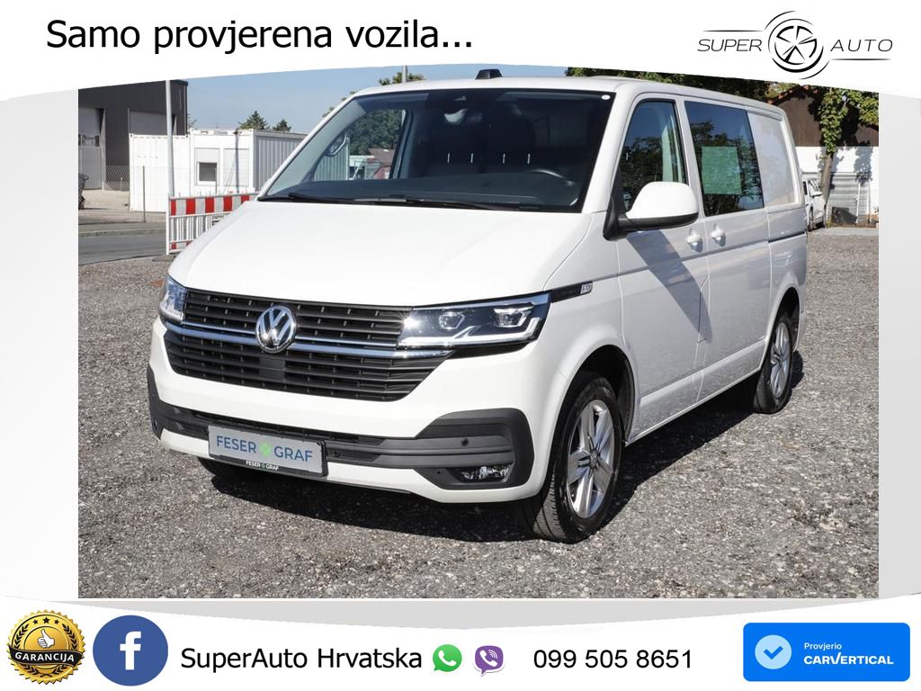 Volkswagen T6.1 Transporter Kasten 2.0 TDI Autom AHK Navi S 204 KS