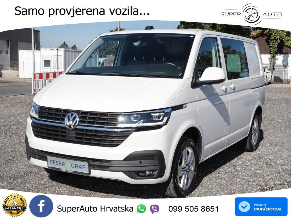 Volkswagen T6.1 Transporter Kasten 2.0 TDI Autom AHK Navi S 204 KS