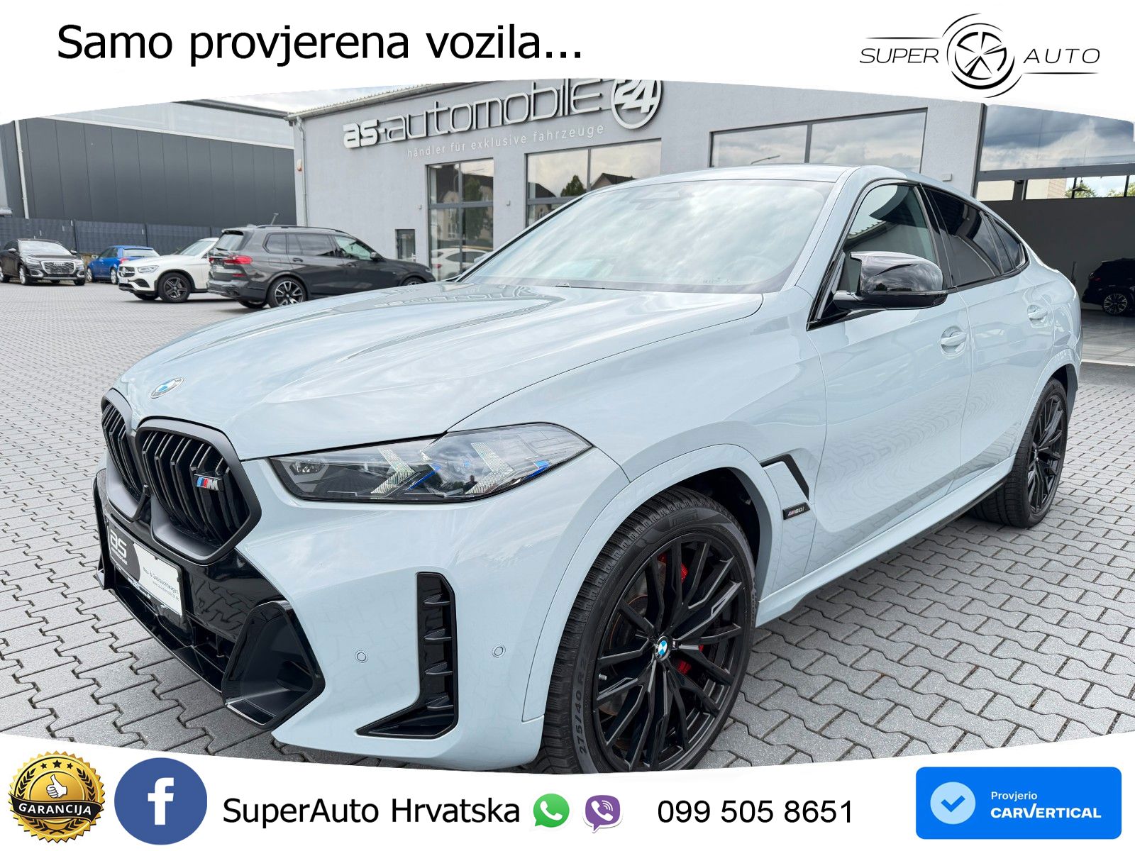 BMW X6 M60i V8 (530 KS) xDrive Steptronic LED+GR SJED+ACC