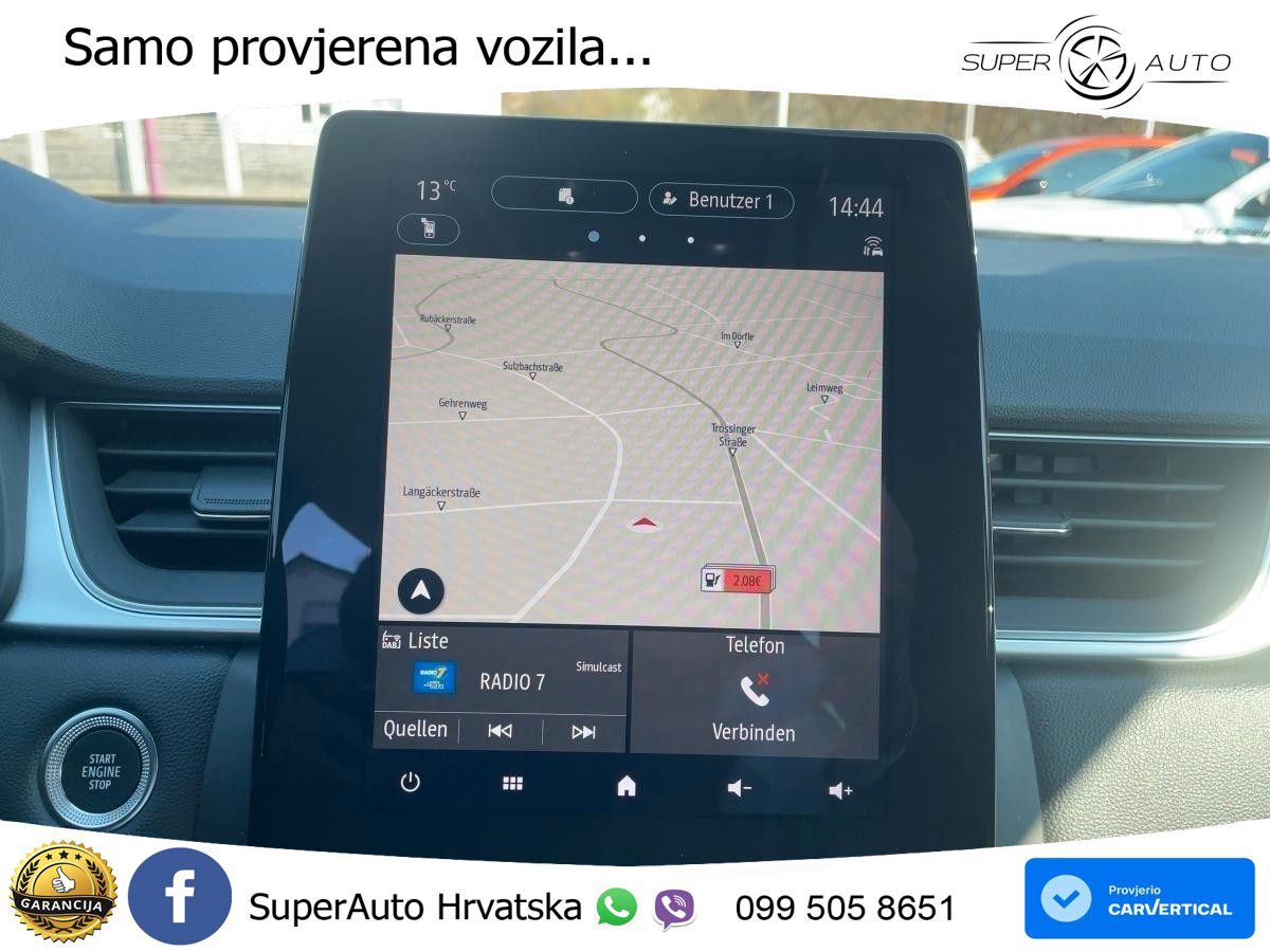 Renault Captur 1.3 TCe (140 KS) Techno LED+GR SJED+ACC