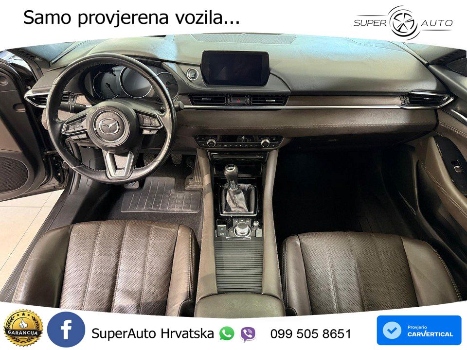 Mazda 6 Sport Combi  2.2 SKYACTIV-D (184 KS) MATRIX+GR SJED+KAM