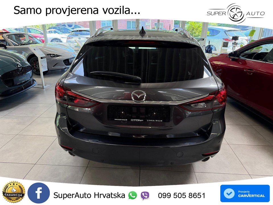 Mazda 6 Sport Combi  2.2 SKYACTIV-D (184 KS) MATRIX+GR SJED+KAM