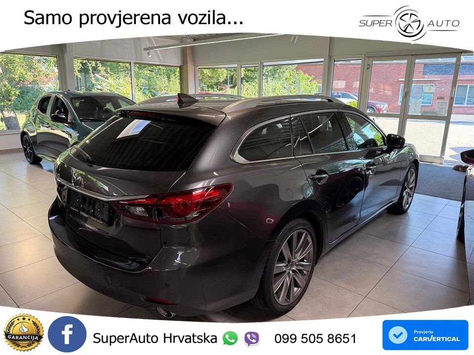 Mazda 6 Sport Combi  2.2 SKYACTIV-D (184 KS) MATRIX+GR SJED+KAM