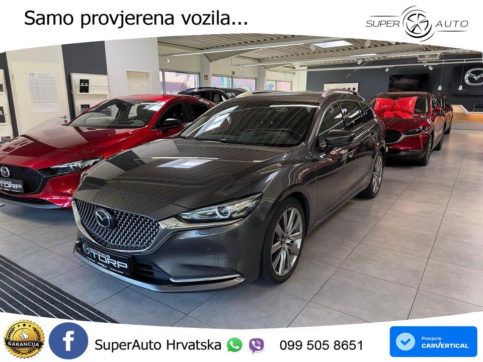 Mazda 6 Sport Combi  2.2 SKYACTIV-D (184 KS) MATRIX+GR SJED+KAM