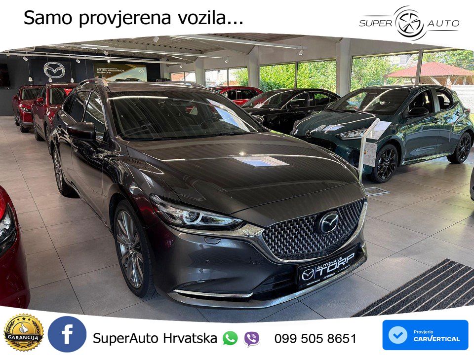 Mazda 6 Sport Combi  2.2 SKYACTIV-D (184 KS) MATRIX+GR SJED+KAM