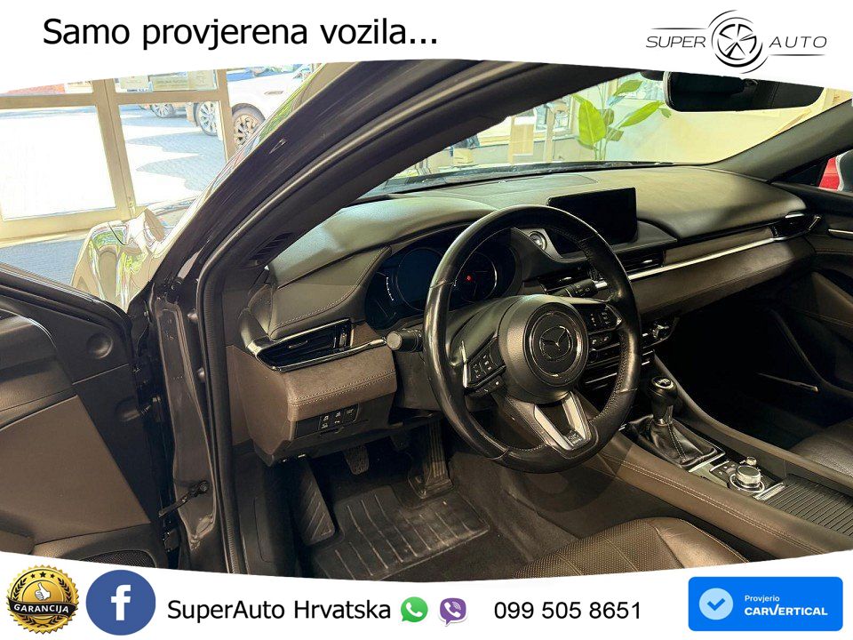 Mazda 6 Sport Combi  2.2 SKYACTIV-D (184 KS) MATRIX+GR SJED+KAM