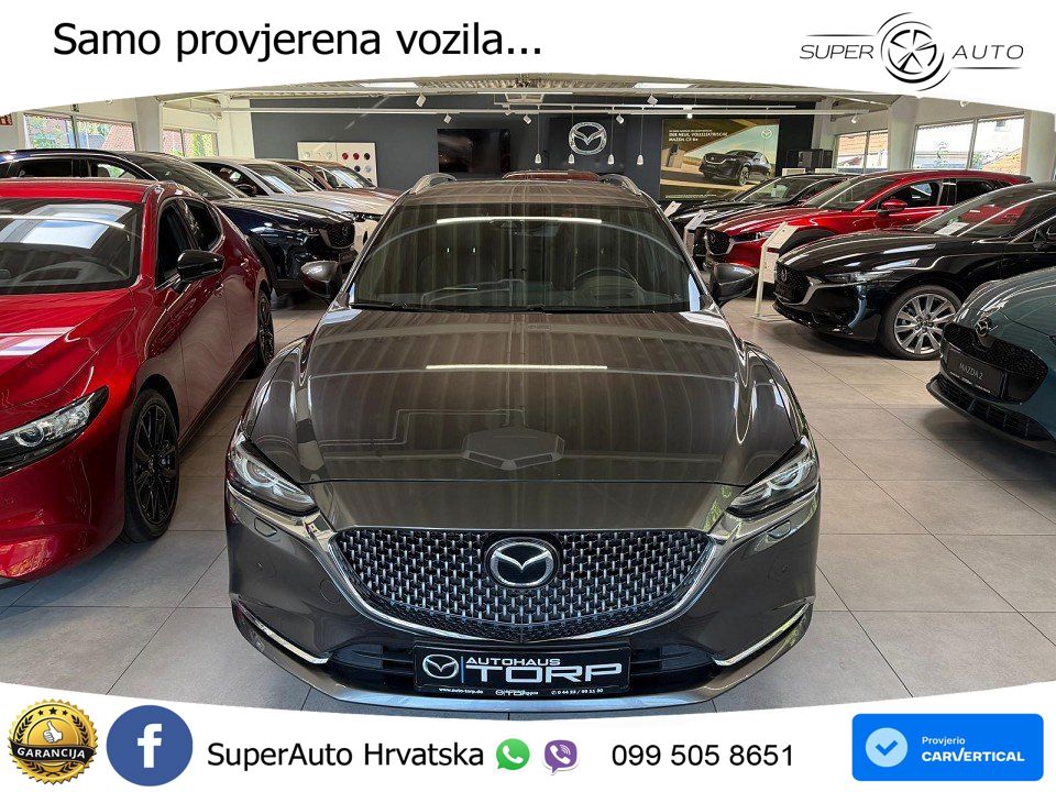 Mazda 6 Sport Combi  2.2 SKYACTIV-D (184 KS) MATRIX+GR SJED+KAM