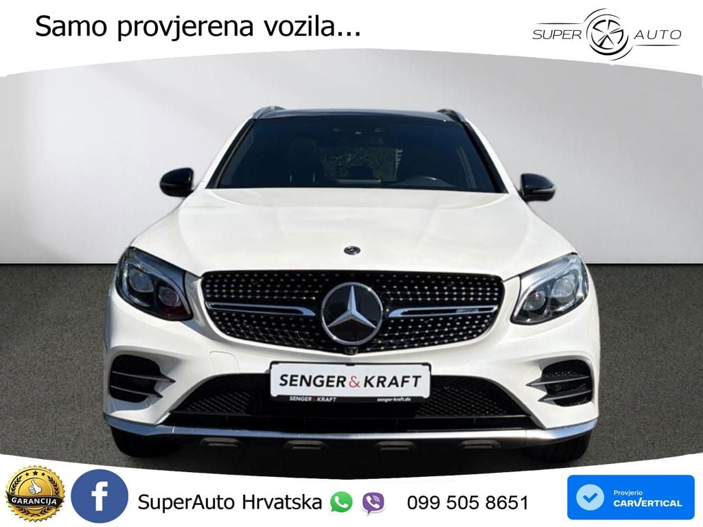Mercedes AMG GLC 43 V6 (390 KS) 4MATIC TCT ZRAČNI+ACC+GR SJED+KAM+PANO