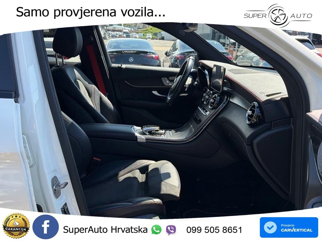 Mercedes AMG GLC 43 V6 (390 KS) 4MATIC TCT ZRAČNI+ACC+GR SJED+KAM+PANO