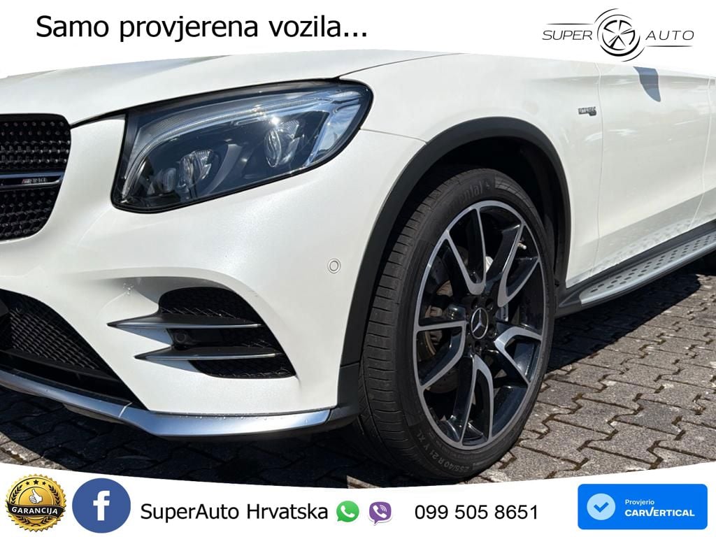 Mercedes AMG GLC 43 V6 (390 KS) 4MATIC TCT ZRAČNI+ACC+GR SJED+KAM+PANO