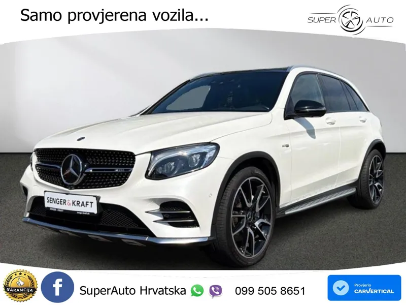 Mercedes AMG GLC 43 V6 (390 KS) 4MATIC TCT ZRAČNI+ACC+GR SJED+KAM+PANO