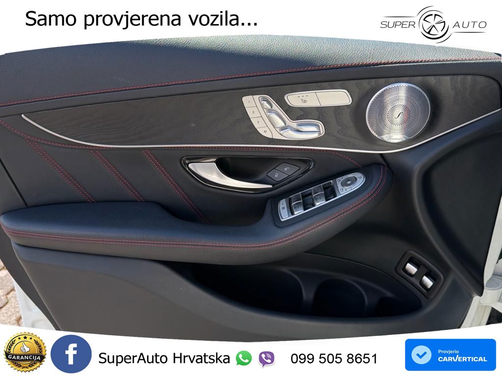 Mercedes AMG GLC 43 V6 (390 KS) 4MATIC TCT ZRAČNI+ACC+GR SJED+KAM+PANO