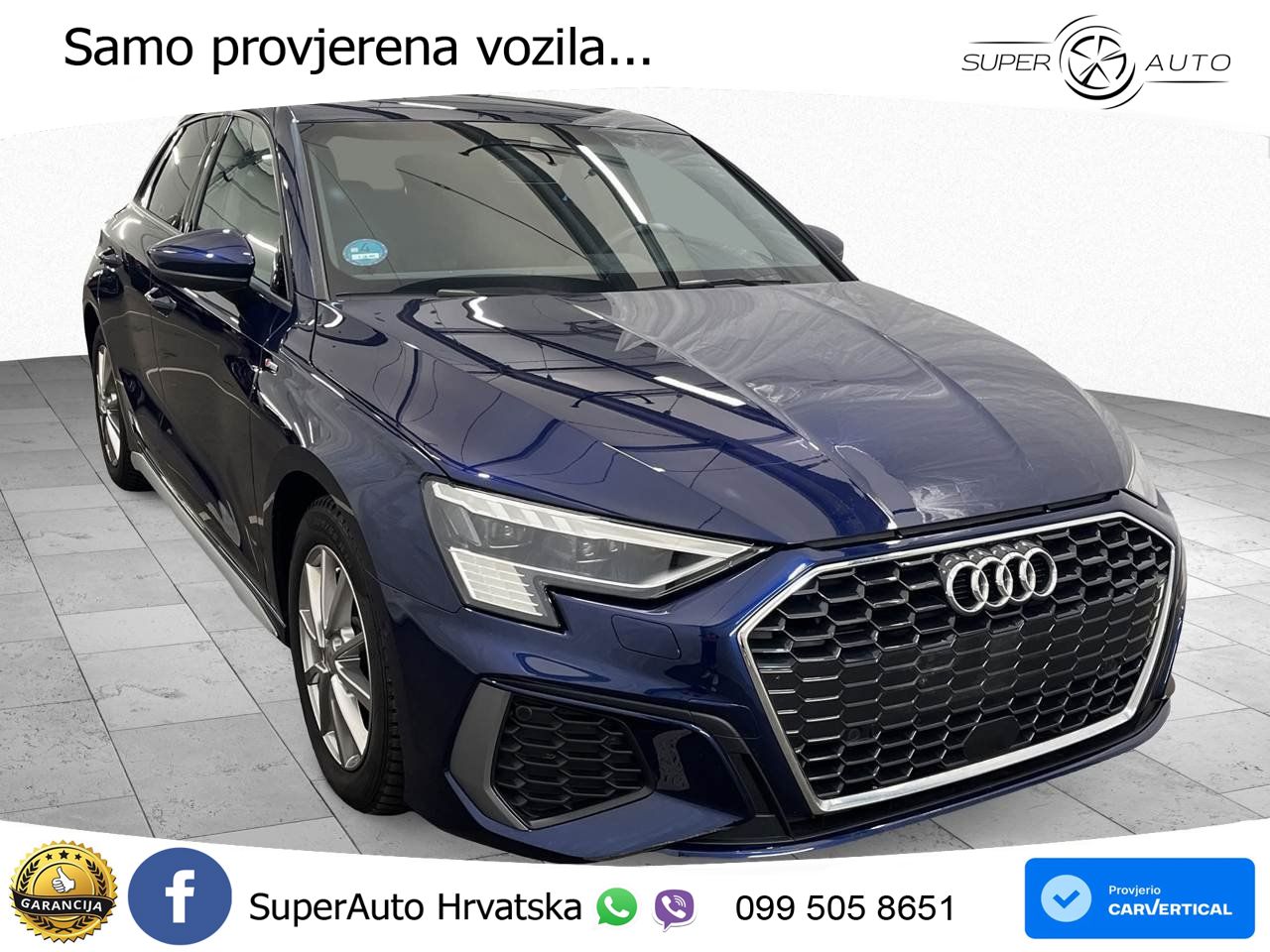 Audi A3 30 TDI (116 KS) S tronic S line LED+GR SJED+ACC