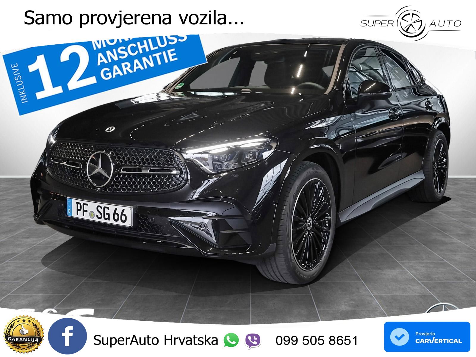 Mercedes GLC Coupe 300 (258 KS) 4MATIC 9G-TRONIC AMG ACC+GR SJED+360+PANO