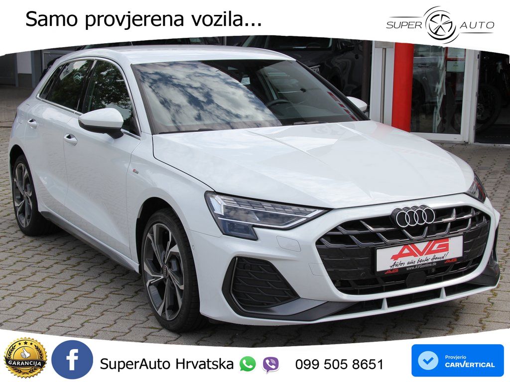 Audi A3 Sportback 40 TFSI e (204 KS) Plug-in Hybrid S tronic S line LED+ACC