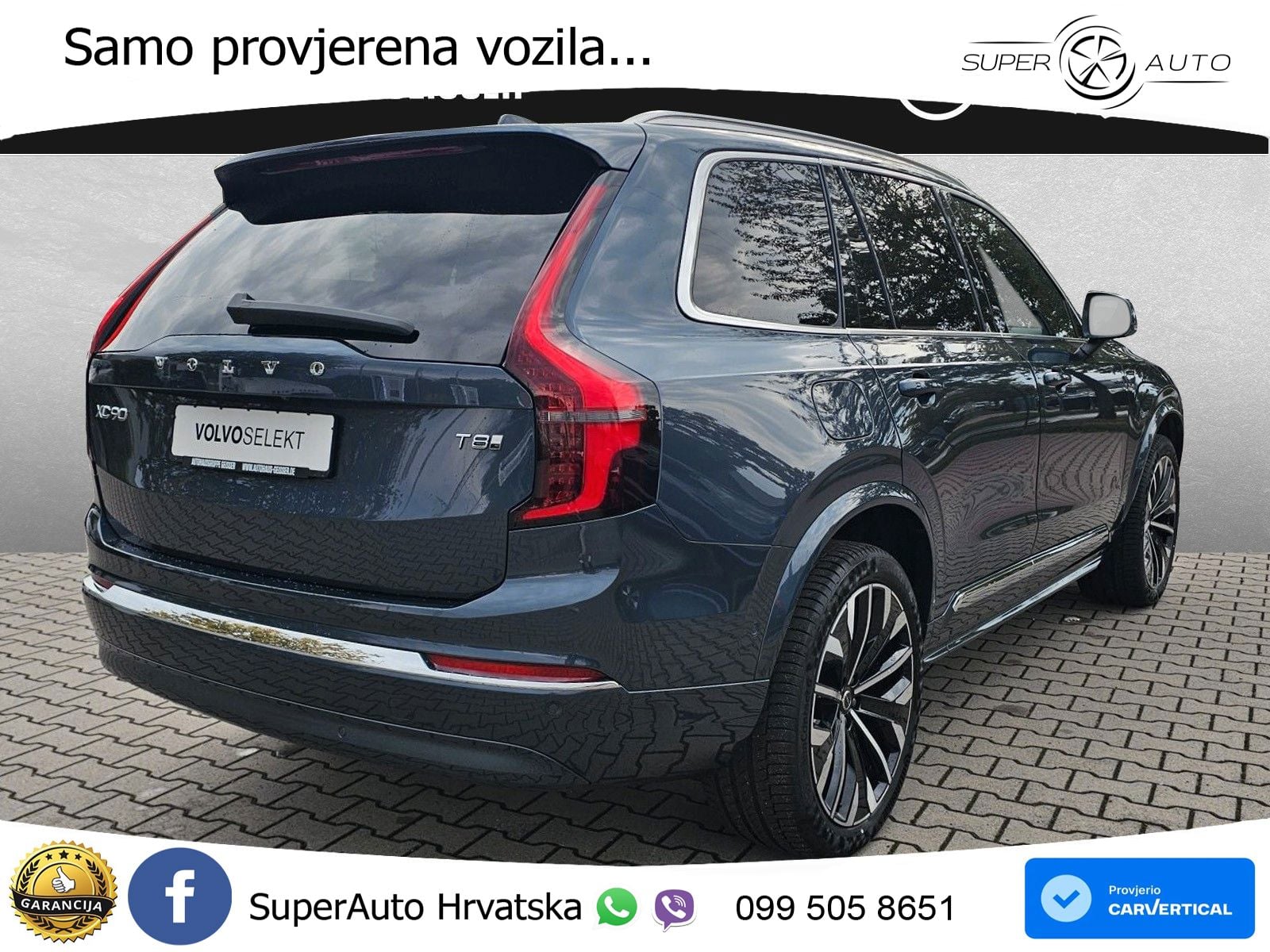 Volvo XC90 2.0 T8 AWD Automatic LED+GR SJED+ACC