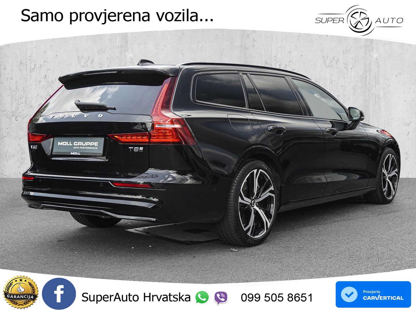 Volvo V60 2.0 T8 AWD Geartronic LED+GR SJED+ACC