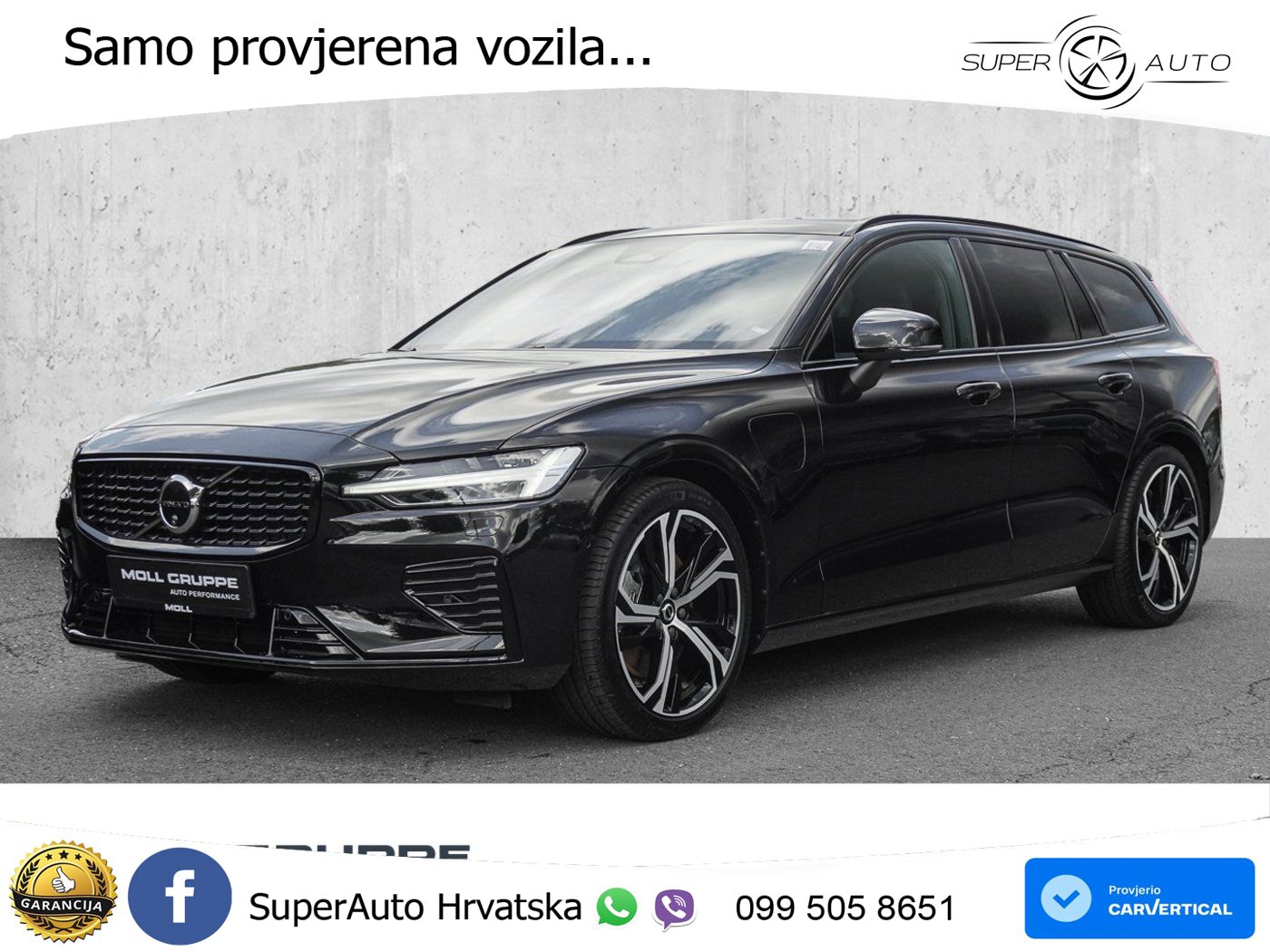 Volvo V60 2.0 T8 AWD Geartronic LED+GR SJED+ACC