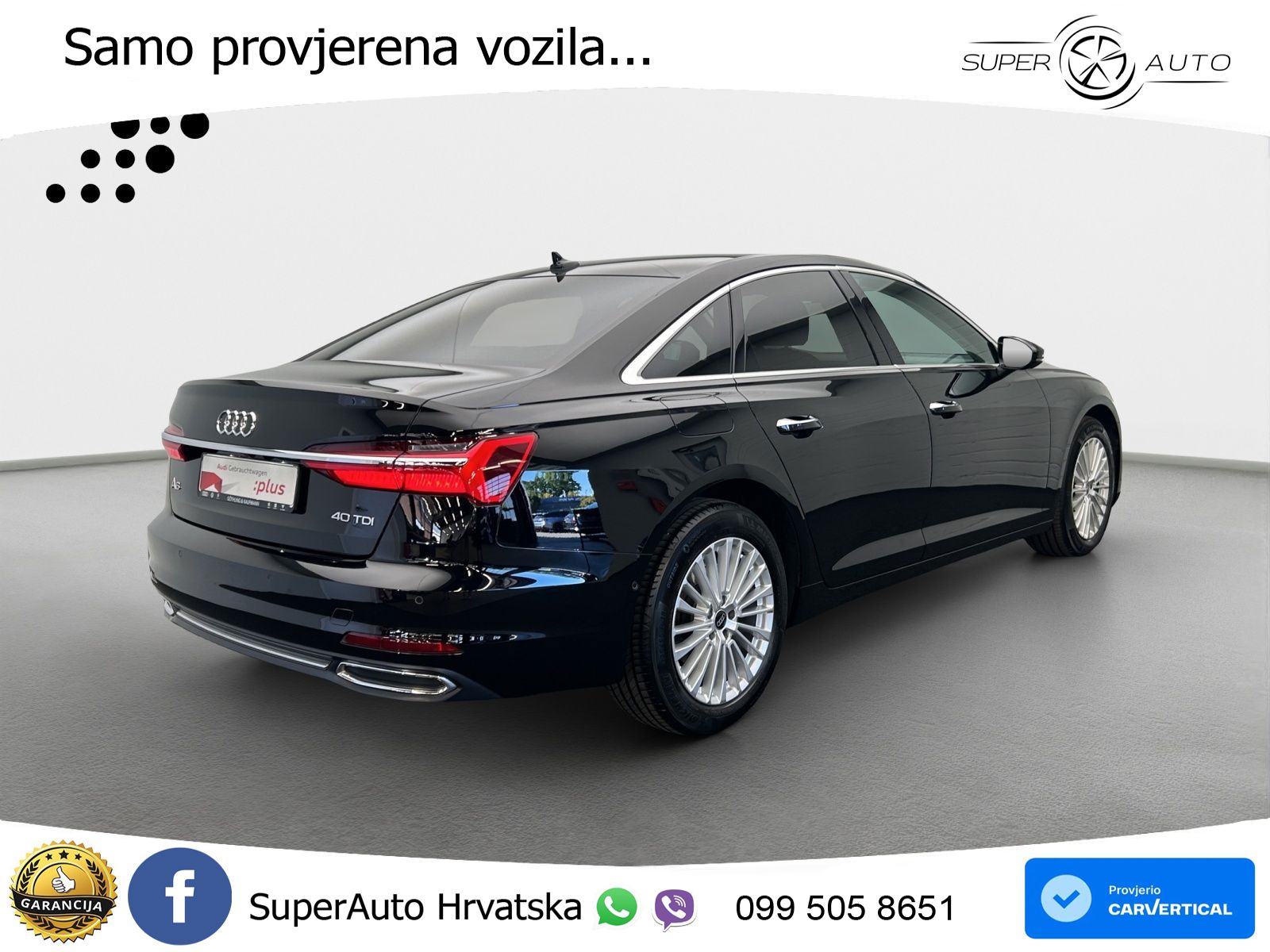 Audi A6 40 TDI (204 KS) S tronic LED+GR SJED+ACC